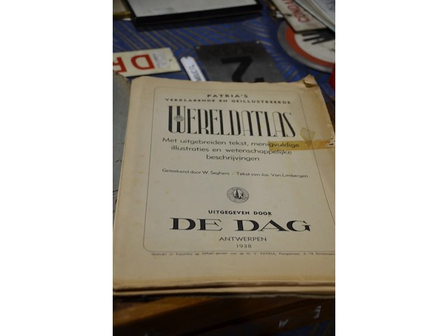 Patria's geillustreerde wereldatlas 1938 - afbeelding 4 van  6