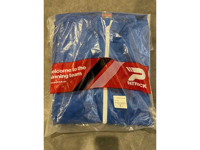 Patrick - trainingspak - royal blue maat m (5x) - afbeelding 2 van  2