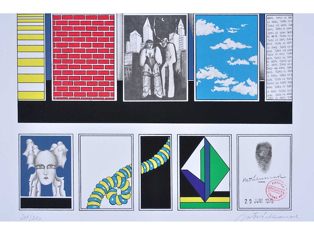 Patrick conrad - zeefdruk - afbeelding 5 van  8