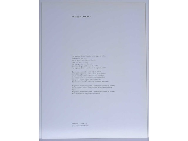 Patrick conrad - zeefdruk - afbeelding 8 van  8