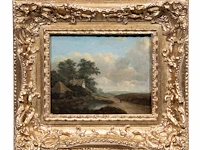 Patrick nasmyth (1787-1831), figures in a rural landscape, oil on oak 19.5 x 24 cm. (7.67 x 9.44 in.), frame: 36 x 41 cm. (14.16 x 16.14 in.) - afbeelding 2 van  5