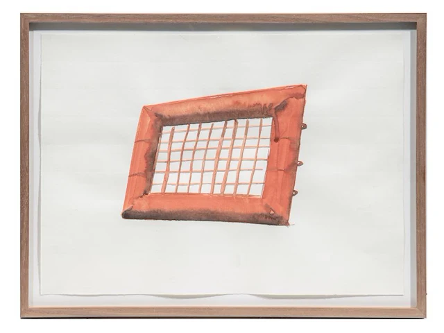 Patrick vanden eynde (1964), untitled, 1995, watercolour on paper, 25 x 35 cm. (9.83 x 13.77 in.), frame: 29 x 39 cm. (11.41 x 15.34 in.) - afbeelding 2 van  4