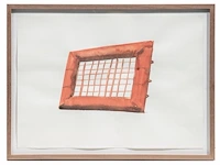 Patrick vanden eynde (1964), untitled, 1995, watercolour on paper, 25 x 35 cm. (9.83 x 13.77 in.), frame: 29 x 39 cm. (11.41 x 15.34 in.) - afbeelding 2 van  4