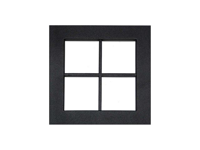 Patrijspoort – zwarte poederlak - afbeelding 1 van  5