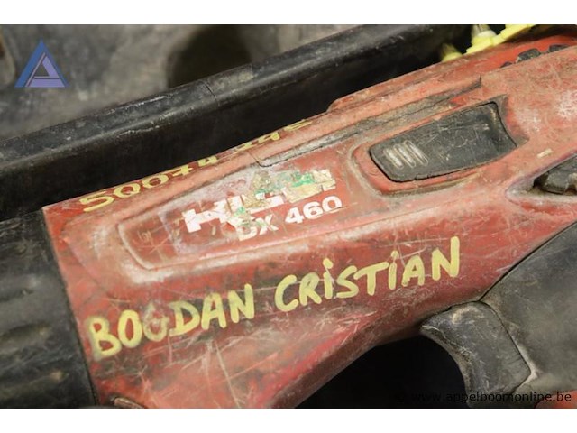 Patronenpistool - hilti - dx 460 toebehoren - koffer, spijkers, accessoires - afbeelding 2 van  3