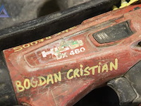 Patronenpistool - hilti - dx 460 toebehoren - koffer, spijkers, accessoires - afbeelding 2 van  3