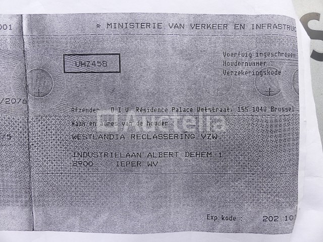 Pattyn dubbelassige aanhanger - afbeelding 7 van  17