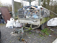 Pattyn dubbelassige aanhanger