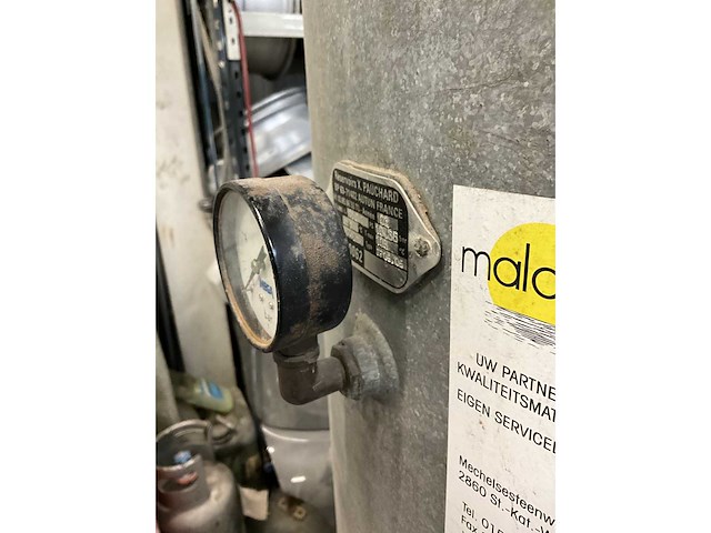 Pauchard 2002 perslucht tank - afbeelding 4 van  9