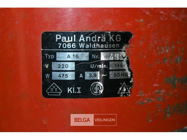 Paul andra schrobmachine - afbeelding 6 van  6