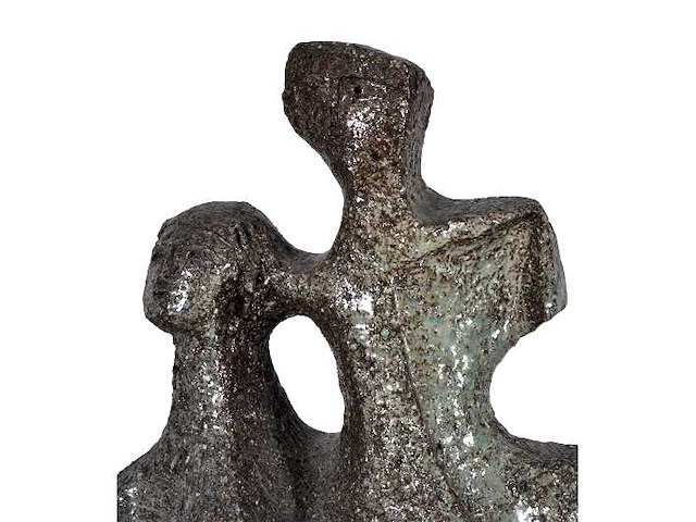 Paul de bruyne - verbonden figuren - keramiek - afbeelding 1 van  5