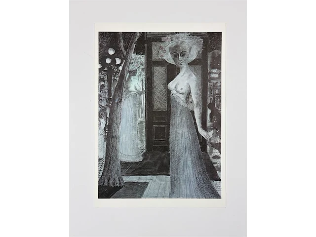 Paul delvaux - gelimiteerde editie - afbeelding 1 van  1