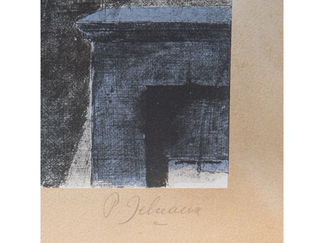 Paul delvaux (1897-1994), 'l'idole', lithograph, n° 60/75 61 x 42 cm. (24.01 x 16.53 in.), frame: 95.5 x 77 cm. (37.60 x 30.30 in.) - afbeelding 7 van  7