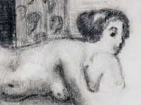 Paul delvaux (1897-1994), 'nu couché', pencil drawing (+) , frame: 46 x 55 cm. (18.10 x 21.64 in.) - afbeelding 5 van  5