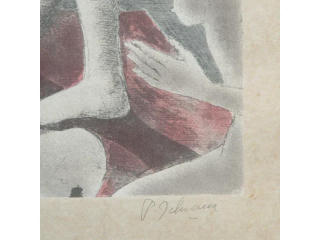 Paul delvaux (1897-1994), 'salomé', lithograph, n° 6/50 60 x 40 cm. (23.62 x 15 3/4 in.), frame: 98.5 x 78.5 cm. (38.78 x 30.91 in.) - afbeelding 5 van  6