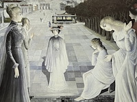 Paul delvaux – la messagère du soir - afbeelding 2 van  3