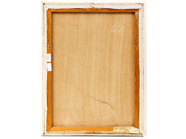 Paul hugo ten hoopen - danaë - olie op doek - 80x60 cm - afbeelding 4 van  4