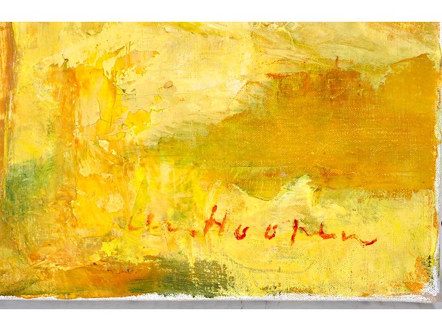 Paul hugo ten hoopen - danaë - olie op doek - 80x60 cm - afbeelding 2 van  4