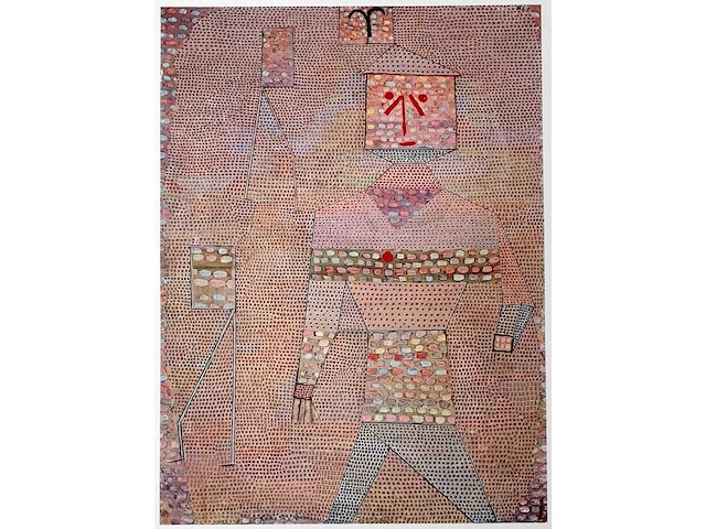 Paul klee - général en chef des barbares - offset - afbeelding 1 van  3