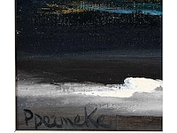 Paul permeke - marine - olie op doek - 50x70 cm - afbeelding 3 van  4