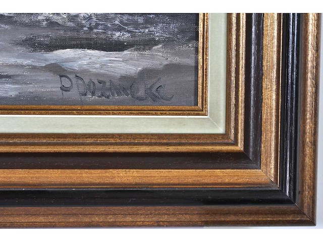 Paul permeke - marine - olie op doek - 60x70 cm - afbeelding 4 van  10