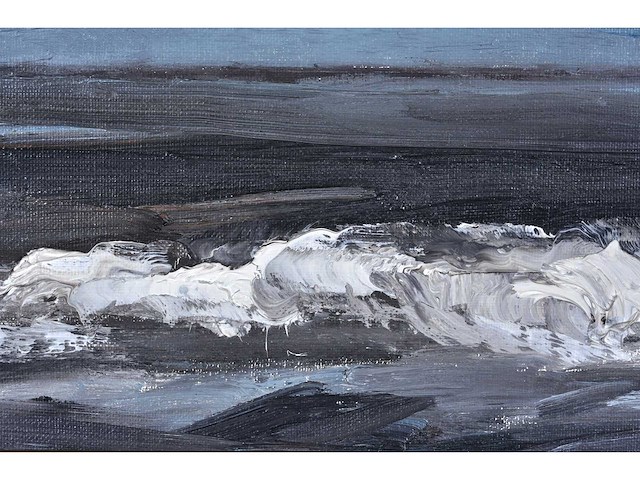 Paul permeke - marine - olie op doek - 60x70 cm - afbeelding 6 van  10