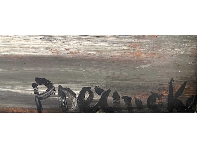 Paul permeke - paysage enneigé - olie op paneel - 30x40 cm - afbeelding 3 van  8