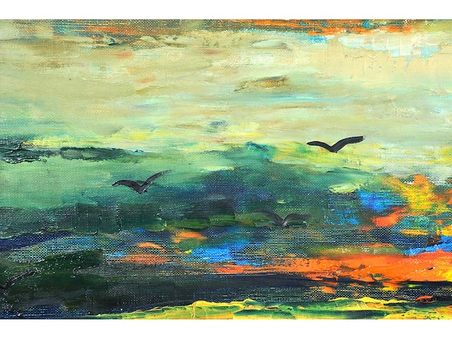 Paul permeke - port-louis, bretagne - olie op doek - 100x120 - 1965 - afbeelding 14 van  15