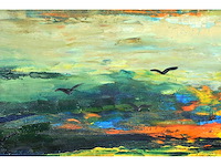 Paul permeke - port-louis, bretagne - olie op doek - 100x120 - 1965 - afbeelding 14 van  15