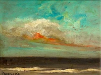 Paul permeke – marine - olie op paneel - afbeelding 2 van  4
