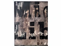 Paul wiggers - midi libre - olie op paneel - 100x100 cm - incl. cataloog - afbeelding 6 van  11