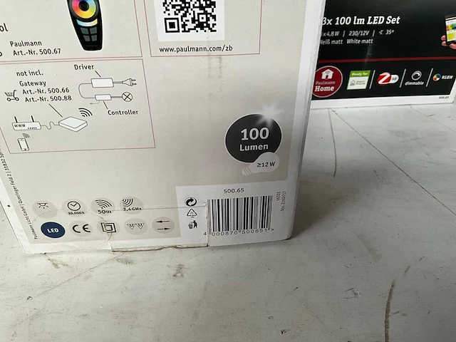 Paulmann 500.65 smarthome 3x 100 lm led set (7x) - afbeelding 5 van  6