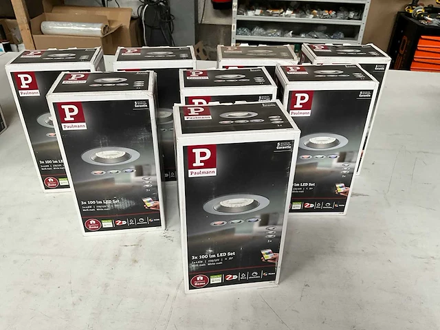 Paulmann 500.68 smarthome 3x 100 lm led set outdoor ip44 (8x) - afbeelding 1 van  6