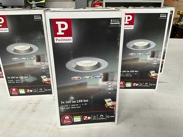 Paulmann 500.68 smarthome 3x 100 lm led set outdoor ip44 (8x) - afbeelding 2 van  6