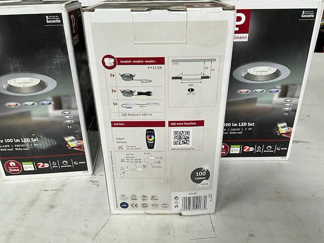Paulmann 500.68 smarthome 3x 100 lm led set outdoor ip44 (8x) - afbeelding 4 van  6