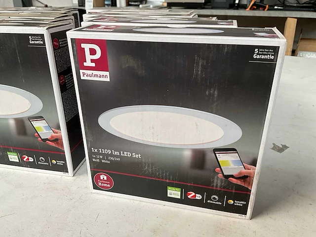 Paulmann 500.72 smarthome led inbouwpaneel (13x) - afbeelding 3 van  6