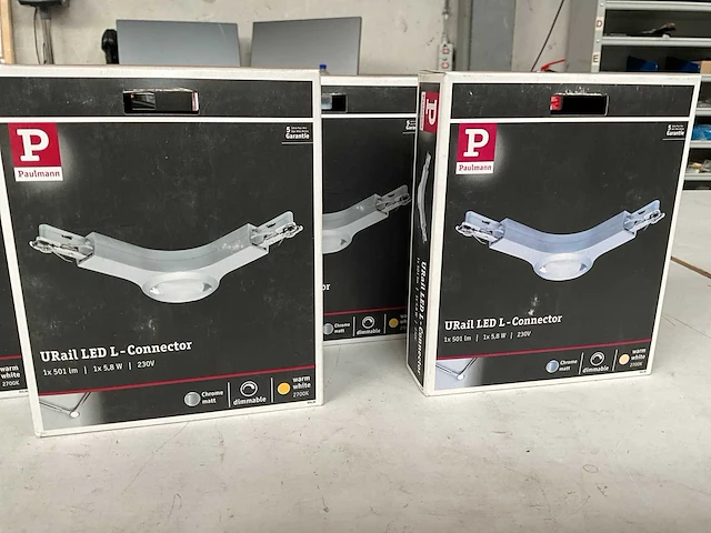 Paulmann 954.85 urail led l - connector (6x) - afbeelding 2 van  4