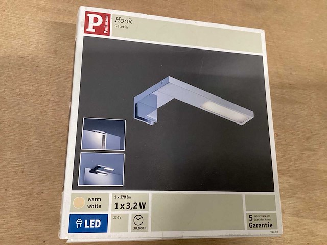 Paulmann galerij hook led spiegellamp (38x) - afbeelding 1 van  7