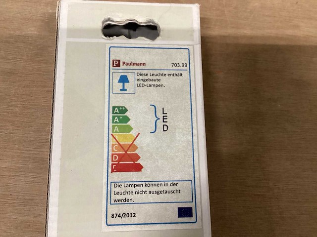 Paulmann onderbouwverlichting led, 50cm. (9x) - afbeelding 5 van  7