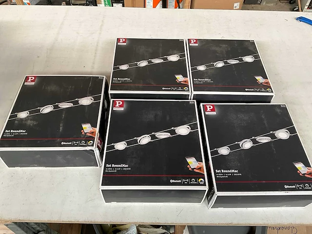 Paulmann roundmac basisset led kabelsysteem 4 x 4w tunable white (5x) - afbeelding 3 van  7