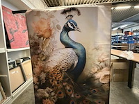 Pauw kunst op doek - afbeelding 1 van  1
