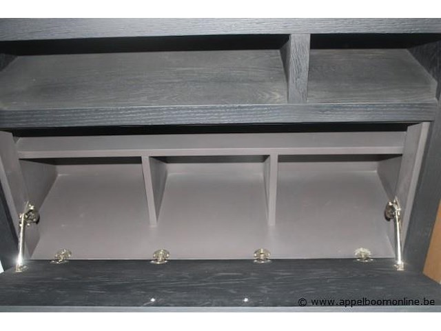 Pavie bergkast 100cm castle black - afbeelding 2 van  2