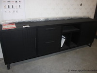 Pavie dressoir 233cm castle black - afbeelding 1 van  2
