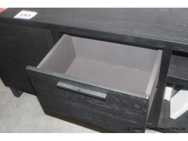 Pavie dressoir 233cm castle black - afbeelding 2 van  2