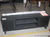 Pavie lowboard 200cm castle black - afbeelding 1 van  1