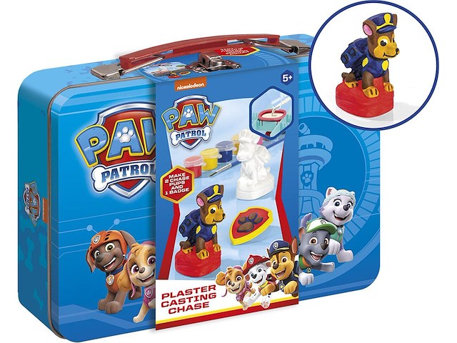 Paw patrol - chase gips - figuur gieten en beschilderen - afbeelding 1 van  4