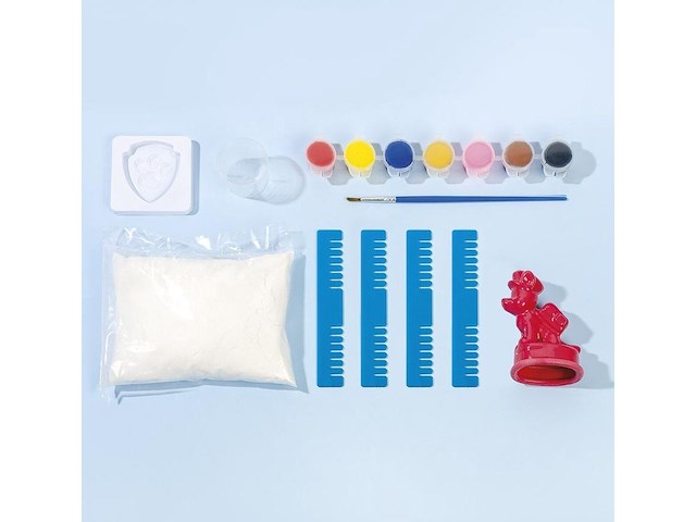 Paw patrol - chase gips - figuur gieten en beschilderen - afbeelding 3 van  4