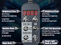 Pawfly aquarium led-verlichting - afbeelding 5 van  6