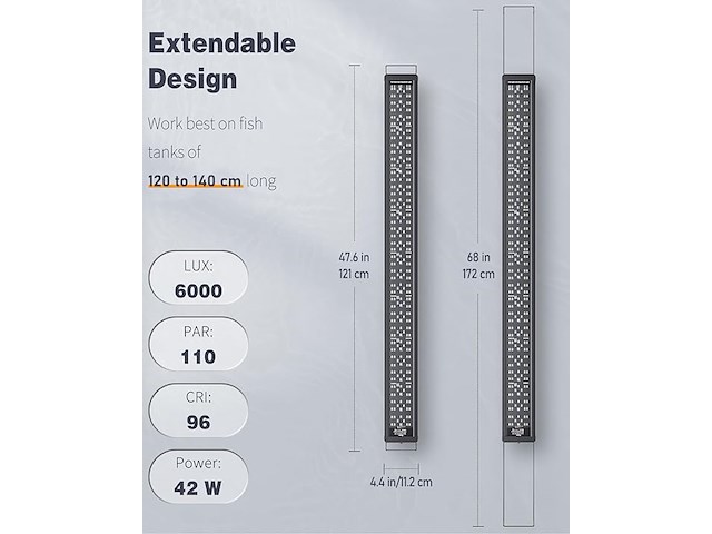 Pawfly aquarium led-verlichting - afbeelding 6 van  6