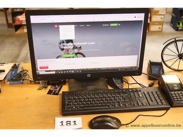 Pc configuratie vv tft-sherm, klavier, muis en é ticketprinters - afbeelding 1 van  3